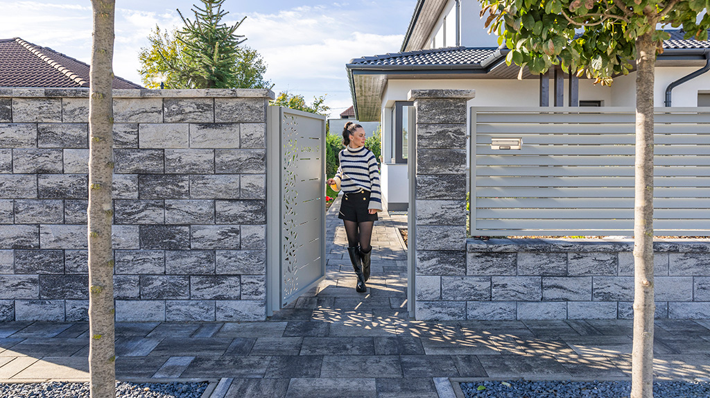 Stílusos Leier kerítéskövek